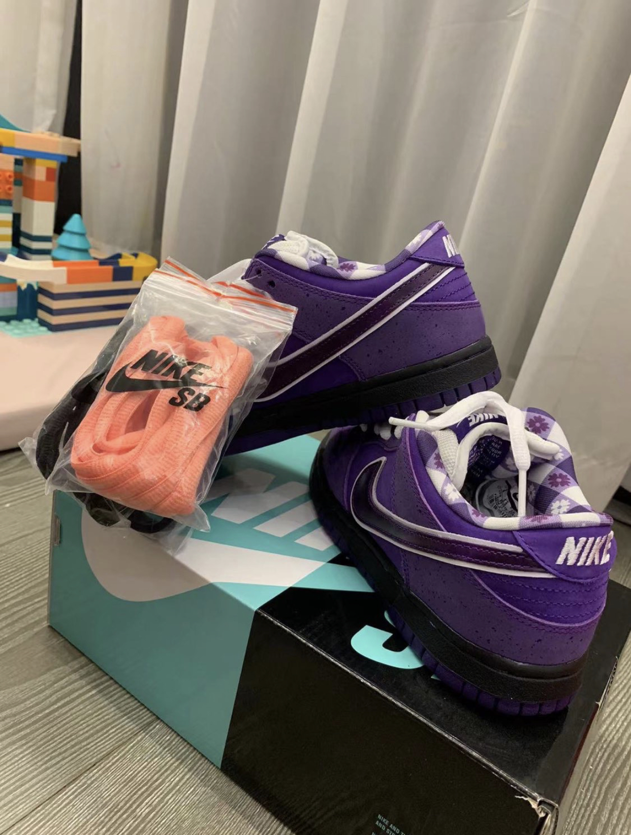 LJR Batch Nike SB Dunk Low Pro OG QS Purple Lobster BV1310 555  review O*** 01