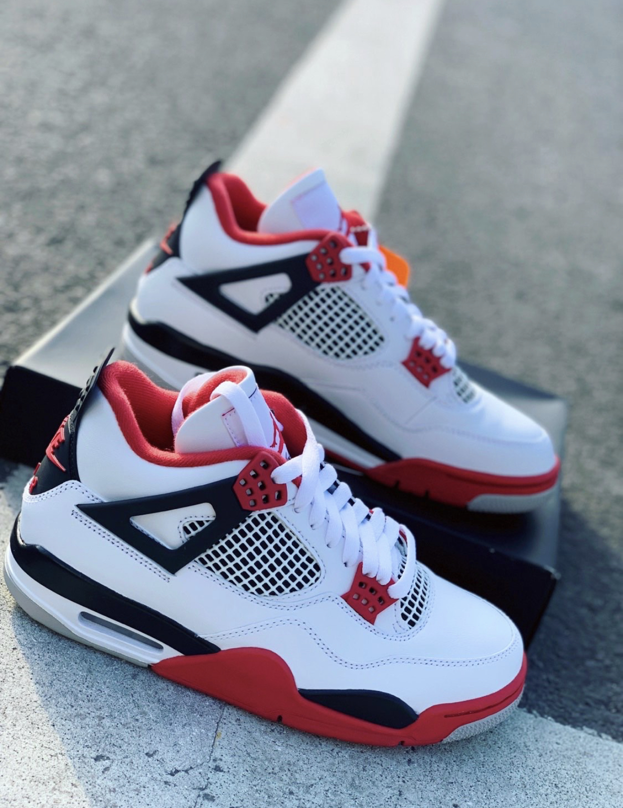 PK God Batch Air Jordan 4 Retro Fire Red DC7770-160 review L*** 02