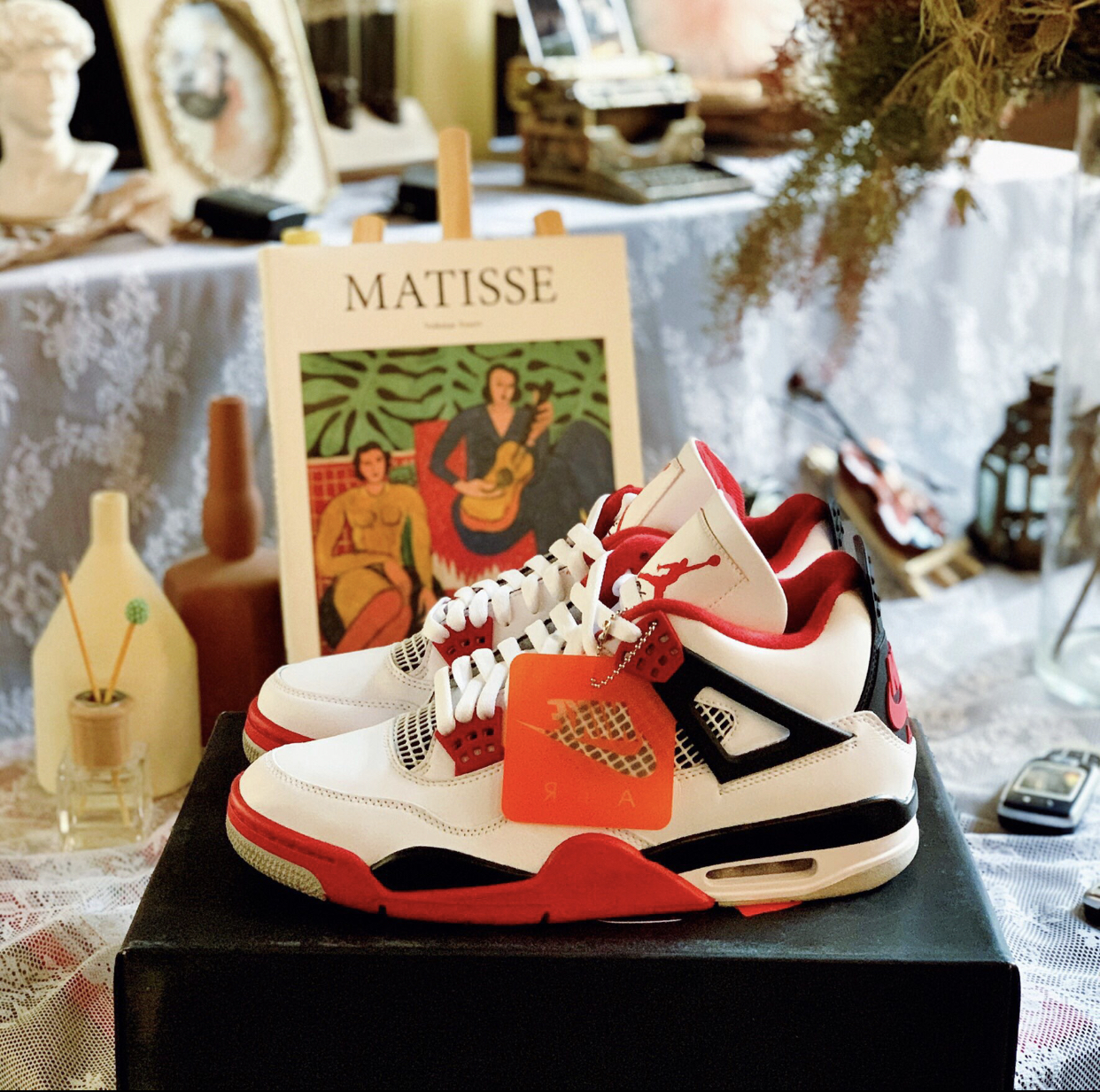 PK God Batch Air Jordan 4 Retro Fire Red DC7770-160 review R*** 01