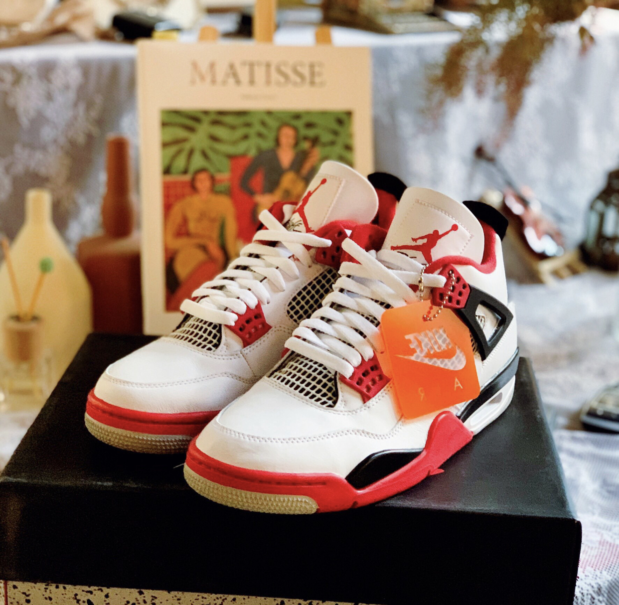 PK God Batch Air Jordan 4 Retro Fire Red DC7770-160 review R*** 02