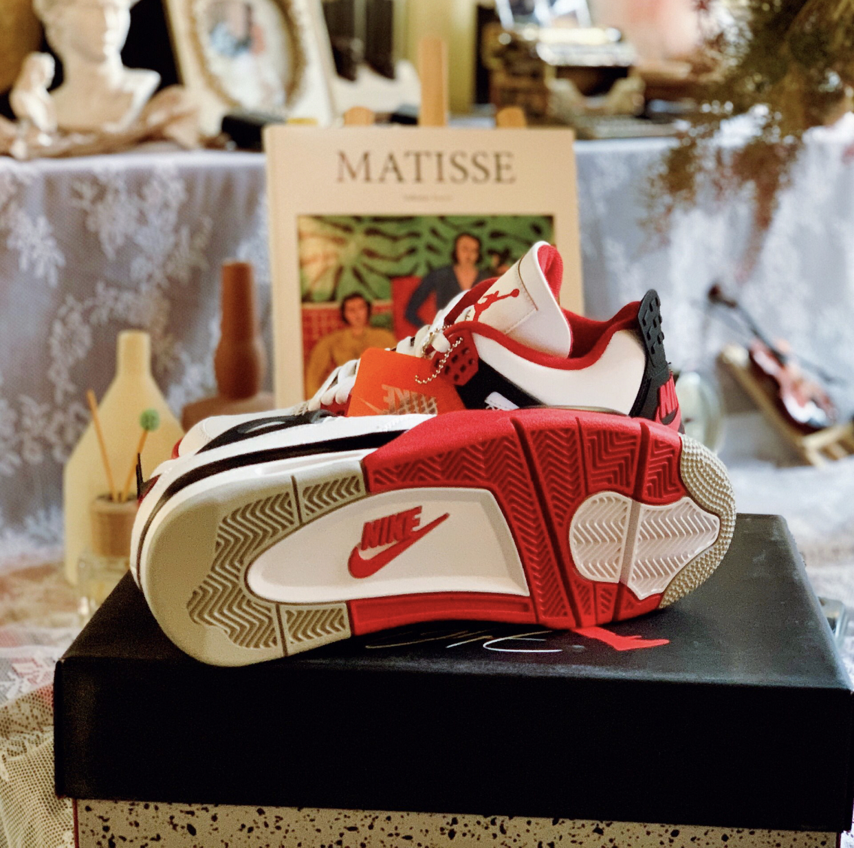 PK God Batch Air Jordan 4 Retro Fire Red DC7770-160 review R*** 03