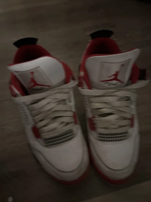 PK God Batch Air Jordan 4 Retro Fire Red DC7770-160 review 