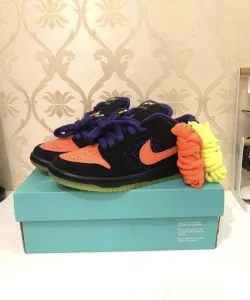 LJR Batch Nike SB Dunk Low Night of Mischief Halloween BQ6817-006 review E*** 01
