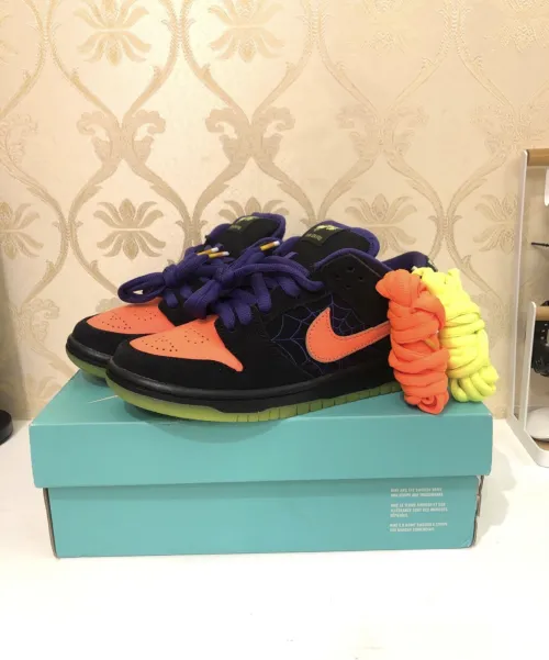 LJR Batch Nike SB Dunk Low Night of Mischief Halloween BQ6817-006 review 