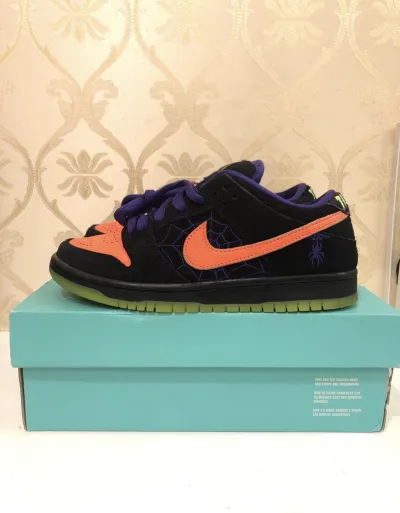 LJR Batch Nike SB Dunk Low Night of Mischief Halloween BQ6817-006 review E*** 01
