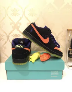 LJR Batch Nike SB Dunk Low Night of Mischief Halloween BQ6817-006 review E*** 03