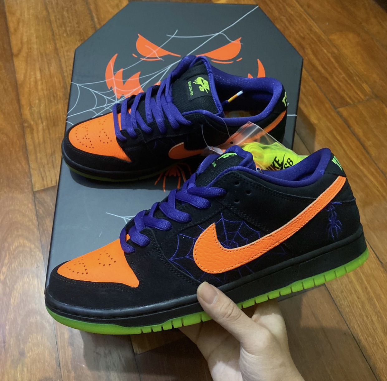 LJR Batch Nike SB Dunk Low Night of Mischief Halloween BQ6817-006 review 2