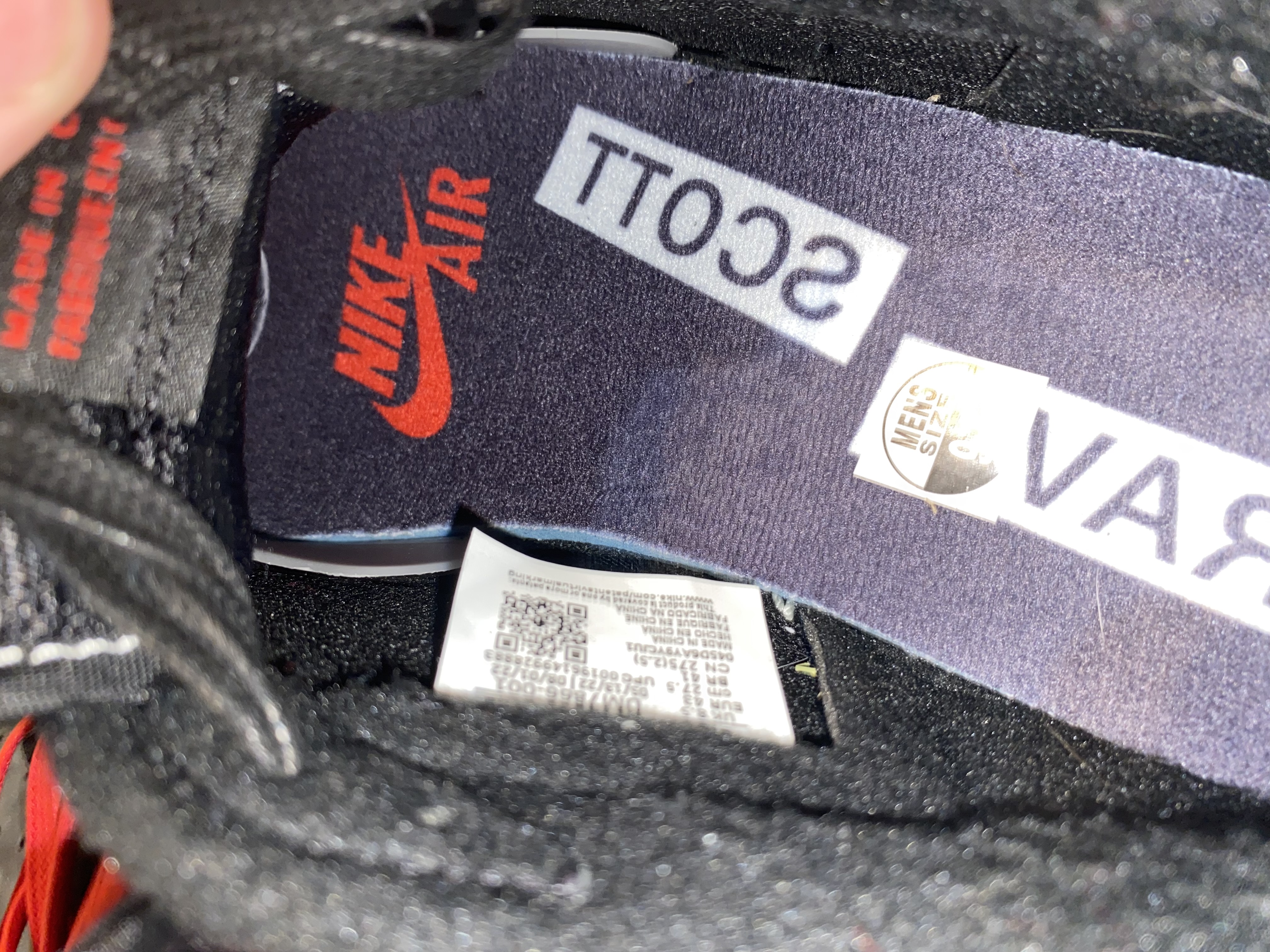 PK God Batch Air Jordan 1 Retro Low OG SP Travis Scott Black Phantom DM7866-001 review Rob 02