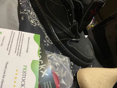 PK God Batch Air Jordan 1 Retro Low OG SP Travis Scott Black Phantom DM7866-001 review Rob 02