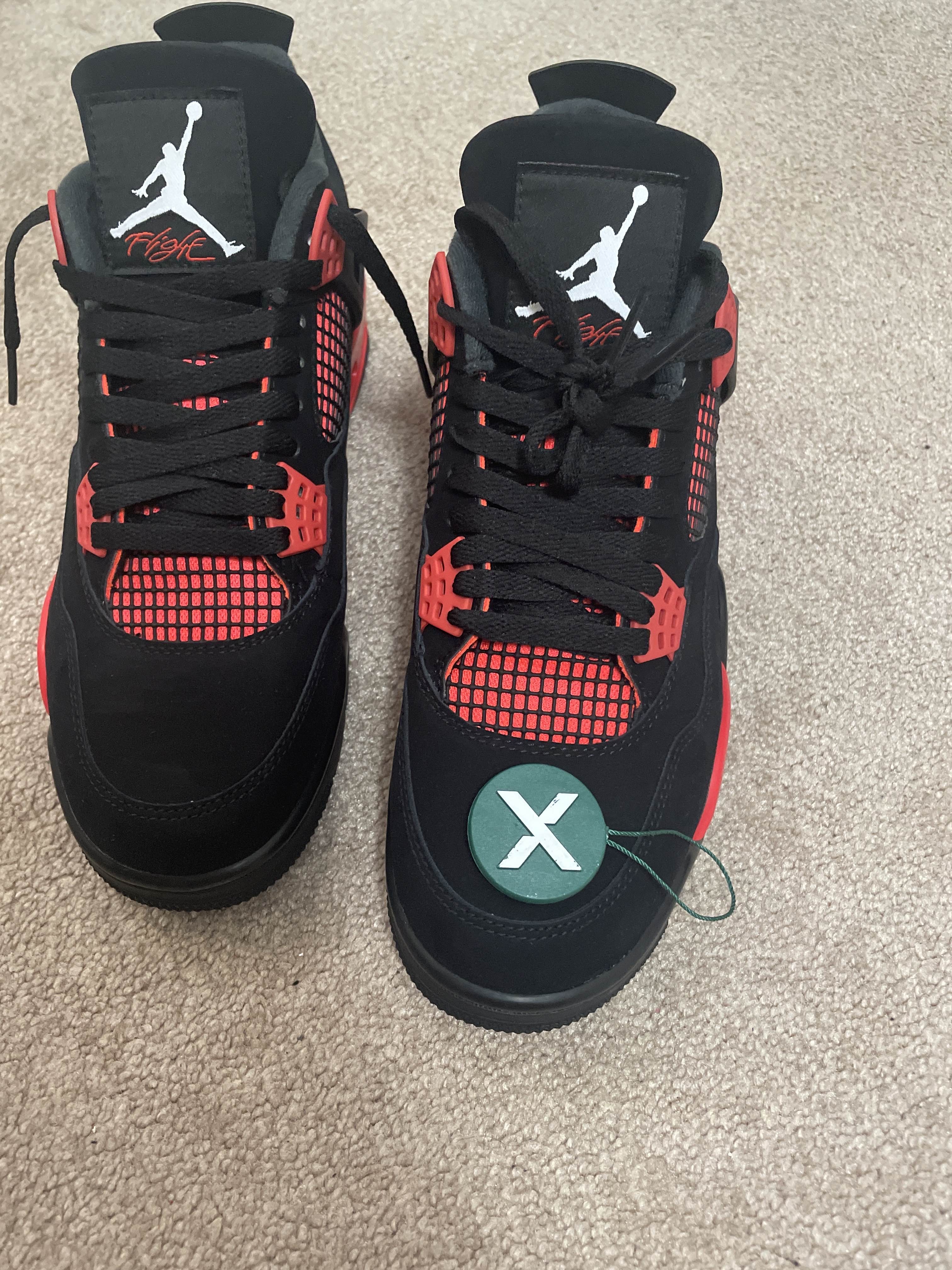 PK God Batch Air Jordan 4 Red Thunder CT8527-016 review Ian