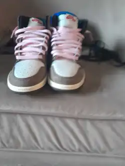 PK God Batch Air Jordan 1 Retro High Travis Scott CD4487-100 review ted s 04