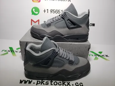 PK God Batch Air Jordan 4 Retro SE Paris Olympics Wet Cement FQ7928-001 review L*** 00