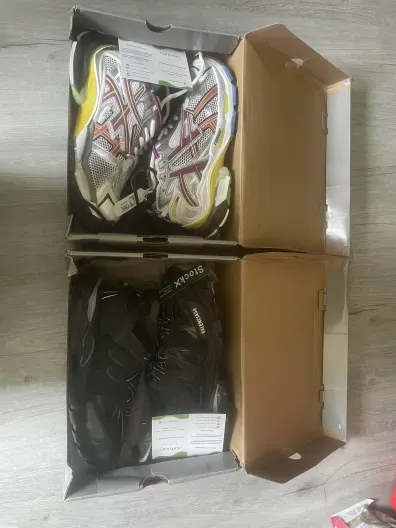 PK God Batch Balenciaga Runner Silver Purple 677403W3RB68123 review G***