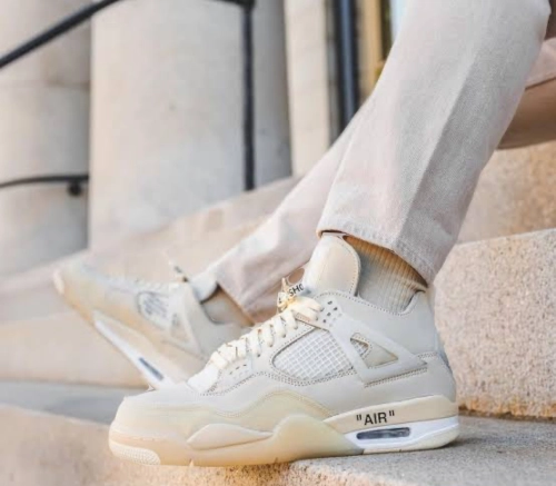 Special offer Batch OFF White x Air Jordan 4 Sail CV9388-100 review 