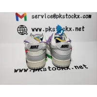 PK God Batch OFF WHITE x Nike Dunk SB Low The 50 NO.47  DM1602-125 review 1