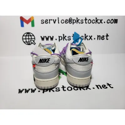 PK God Batch OFF WHITE x Nike Dunk SB Low The 50 NO.47  DM1602-125 review zander 01