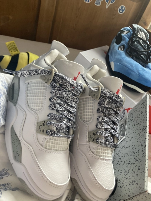 Special offer Batch Air Jordan 4 Retro White Oreo CT8527-100 review 
