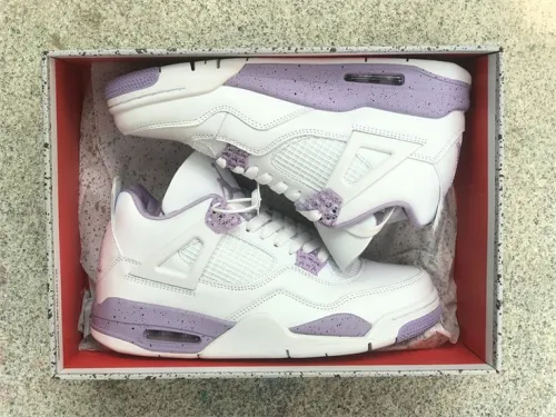 PK God Batch Air Jordan 4 Purple Oreo CT8527-115 review 