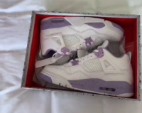 PK God Batch Air Jordan 4 Purple Oreo CT8527-115 review 0