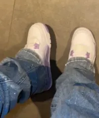 PK God Batch Air Jordan 4 Purple Oreo CT8527-115 review 2