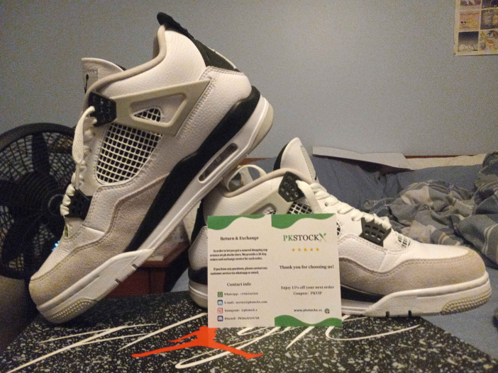 Special offer Batch Air Jordan 4 Retro Military Black DH6927-111 review C*** 01