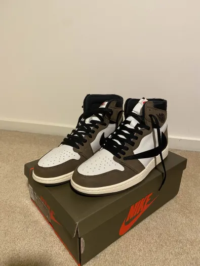 LJR Batch Air Jordan 1 Retro High Travis Scott CD4487-100  review W*** 03