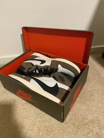 LJR Batch Air Jordan 1 Retro High Travis Scott CD4487-100  review W*** 01