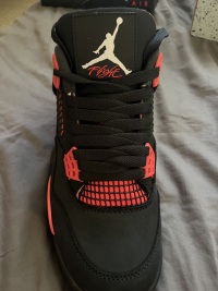 PK God Batch Air Jordan 4 Red Thunder CT8527-016 review 0