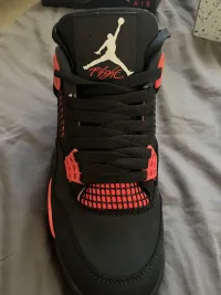 PK God Batch Air Jordan 4 Red Thunder CT8527-016 review 0