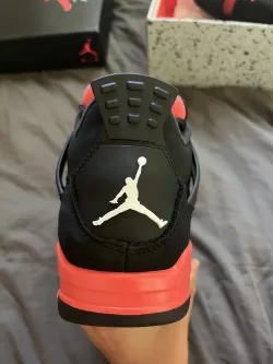 PK God Batch Air Jordan 4 Red Thunder CT8527-016 review Michael 03