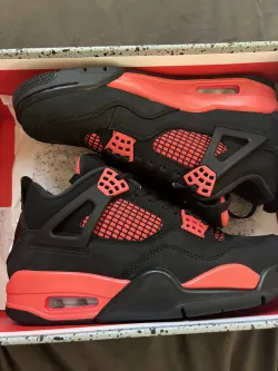 PK God Batch Air Jordan 4 Red Thunder CT8527-016 review Michael 04