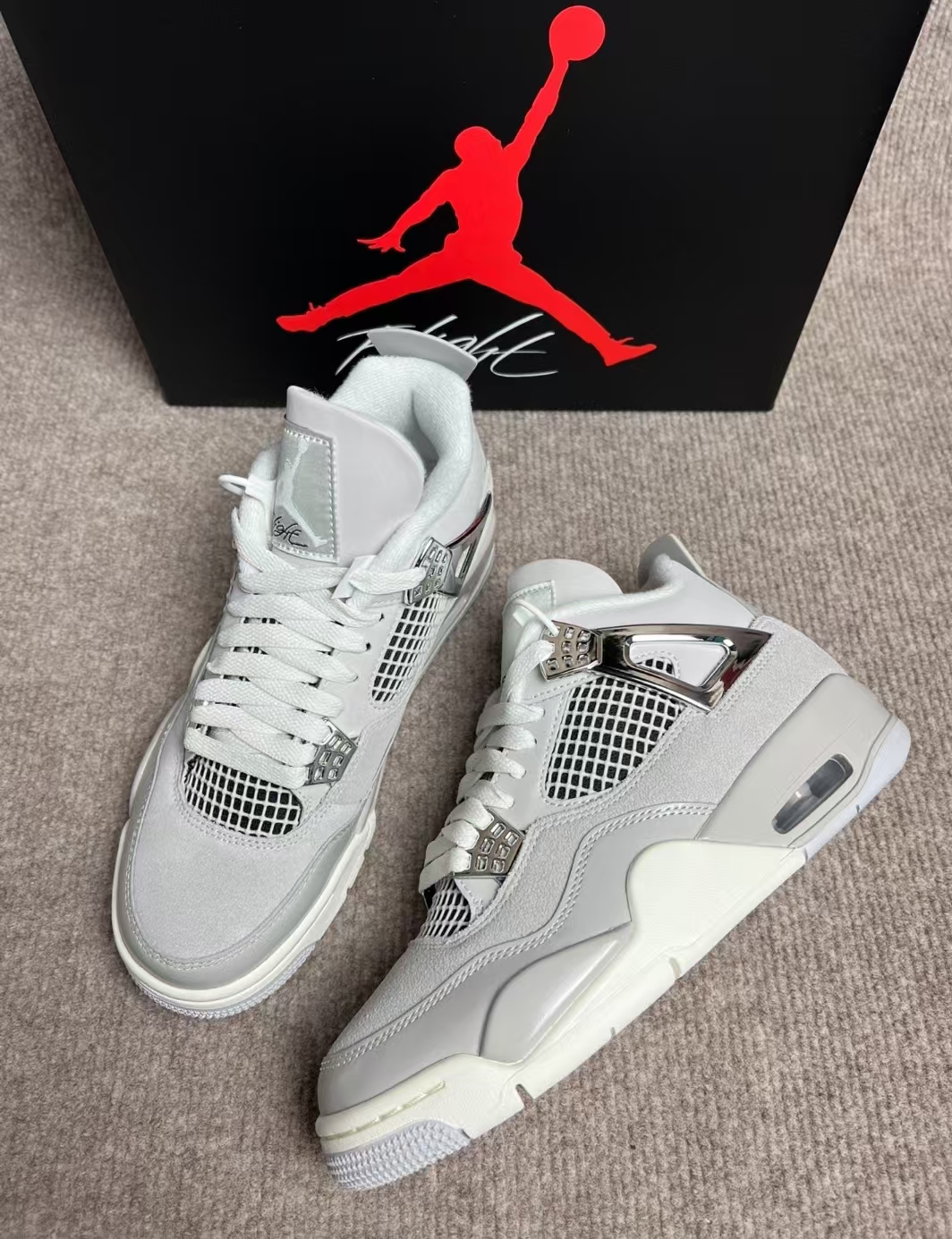 PK God Batch Air Jordan 4 WMNS Frozen Moments AQ9129-001 review D*** 00
