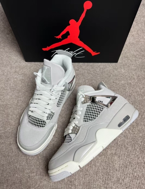 PK God Batch Air Jordan 4 WMNS Frozen Moments AQ9129-001 review 