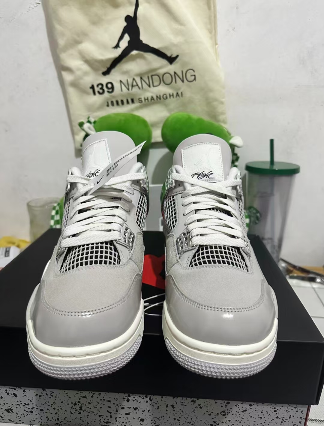 PK God Batch Air Jordan 4 WMNS Frozen Moments AQ9129-001 review D*** 00