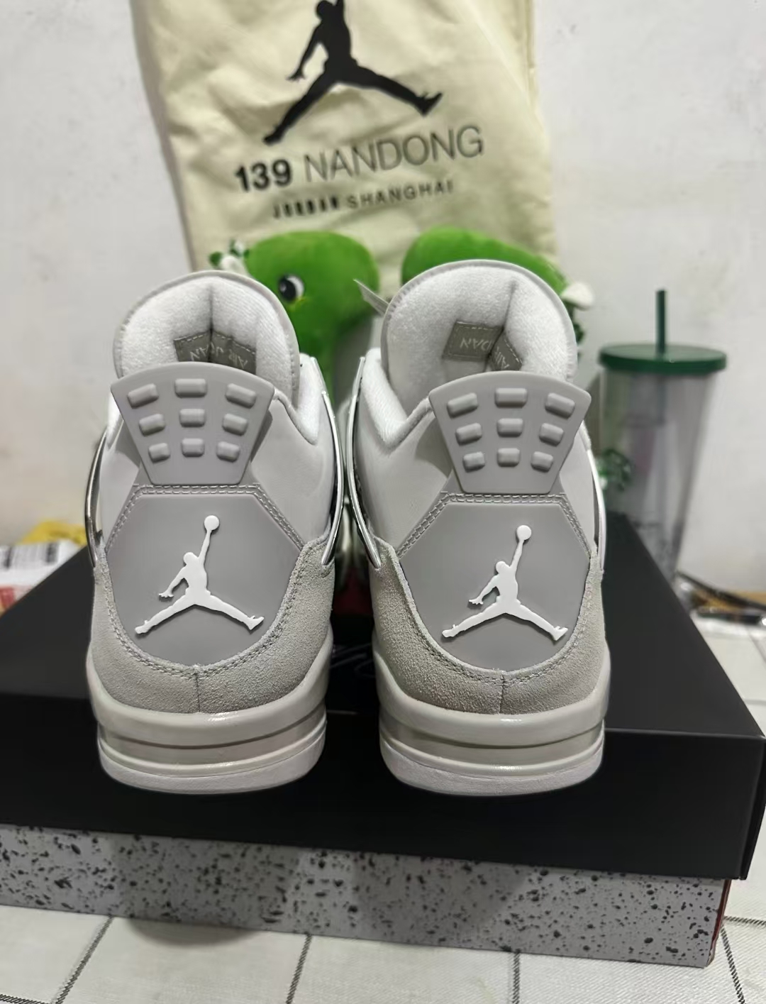 PK God Batch Air Jordan 4 WMNS Frozen Moments AQ9129-001 review D*** 02