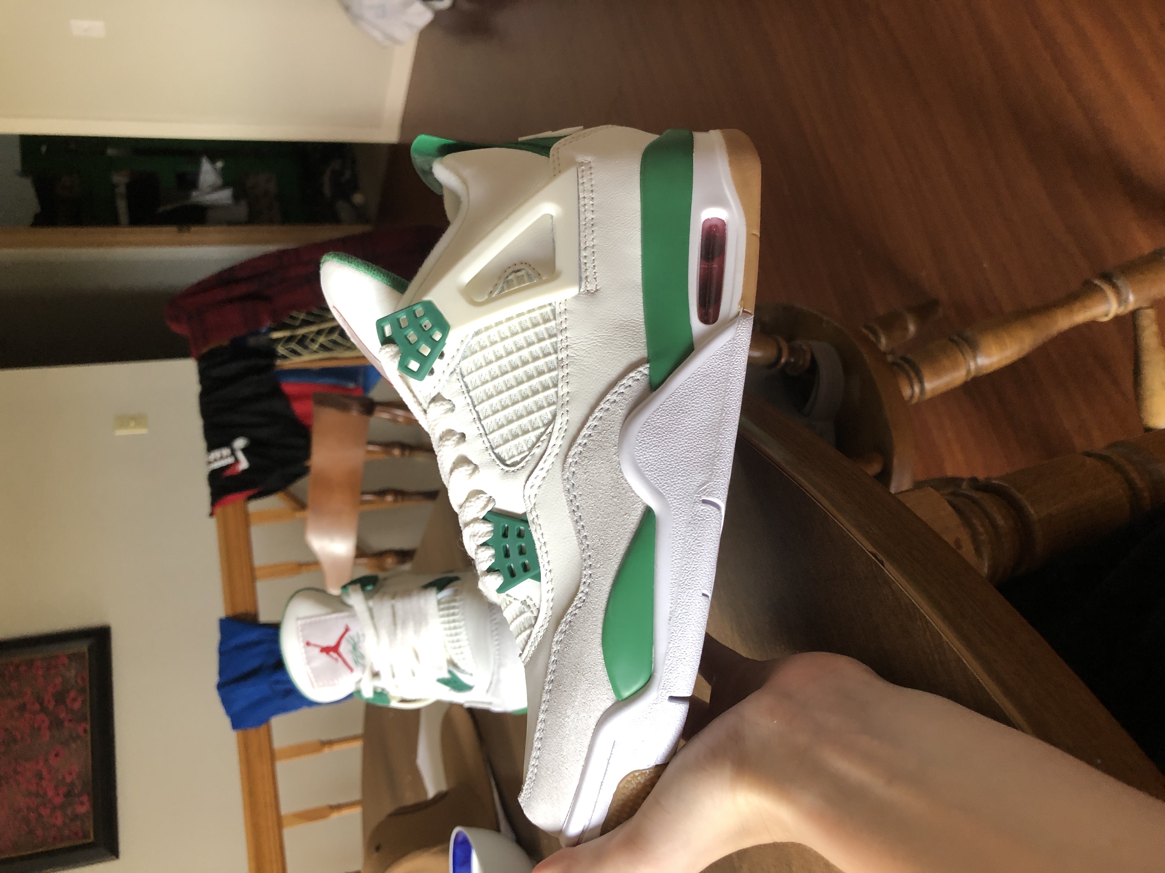 PK God Batch Air Jordan 4 SB Pine Green DR5415-103 review Bob jimmy 00