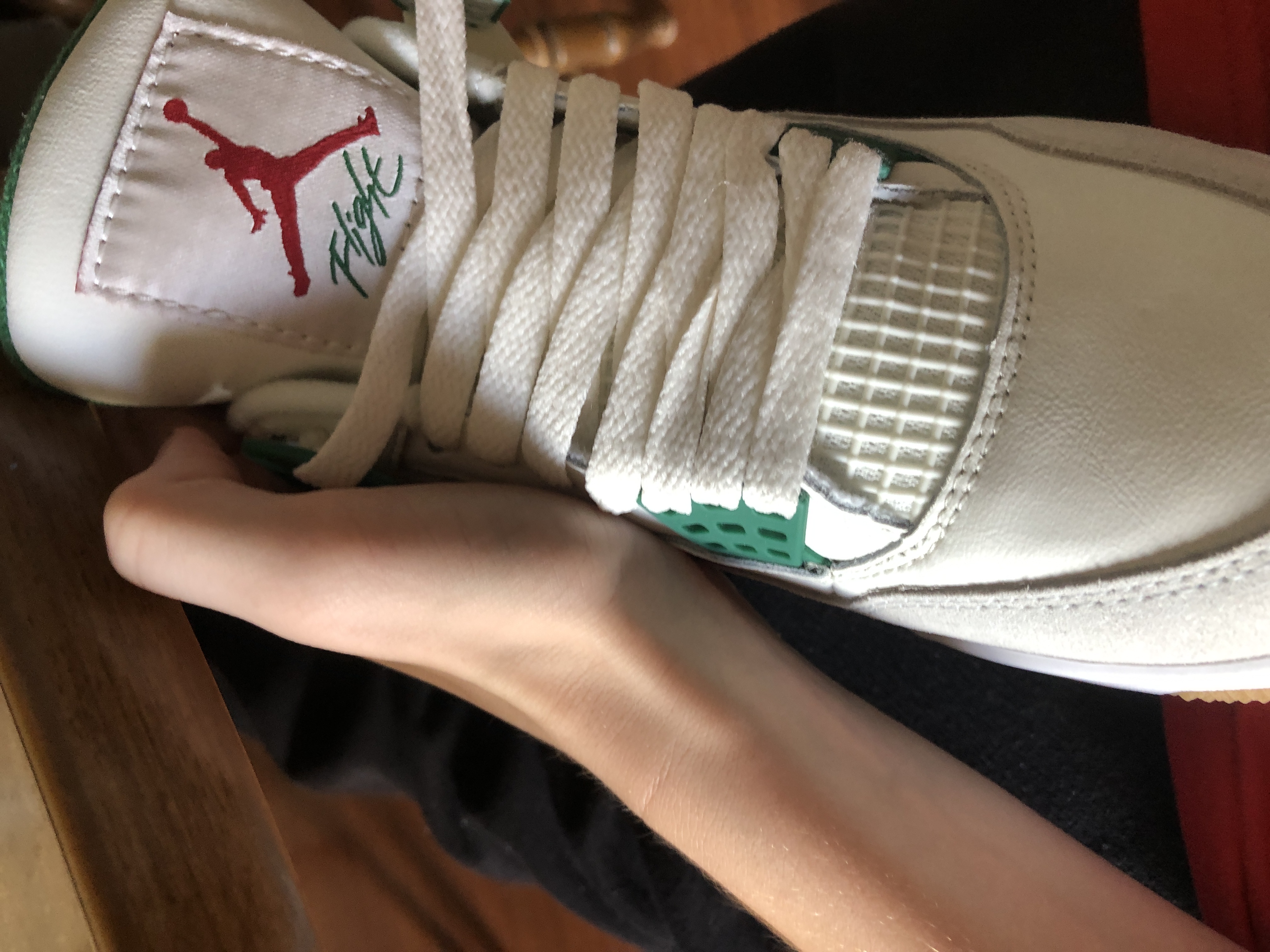 PK God Batch Air Jordan 4 SB Pine Green DR5415-103 review Bob jimmy 03