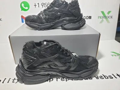 PK God Batch Balenciaga Runner Black review E*** 01