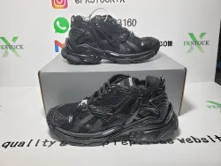 PK God Batch Balenciaga Runner Black review E*** 01