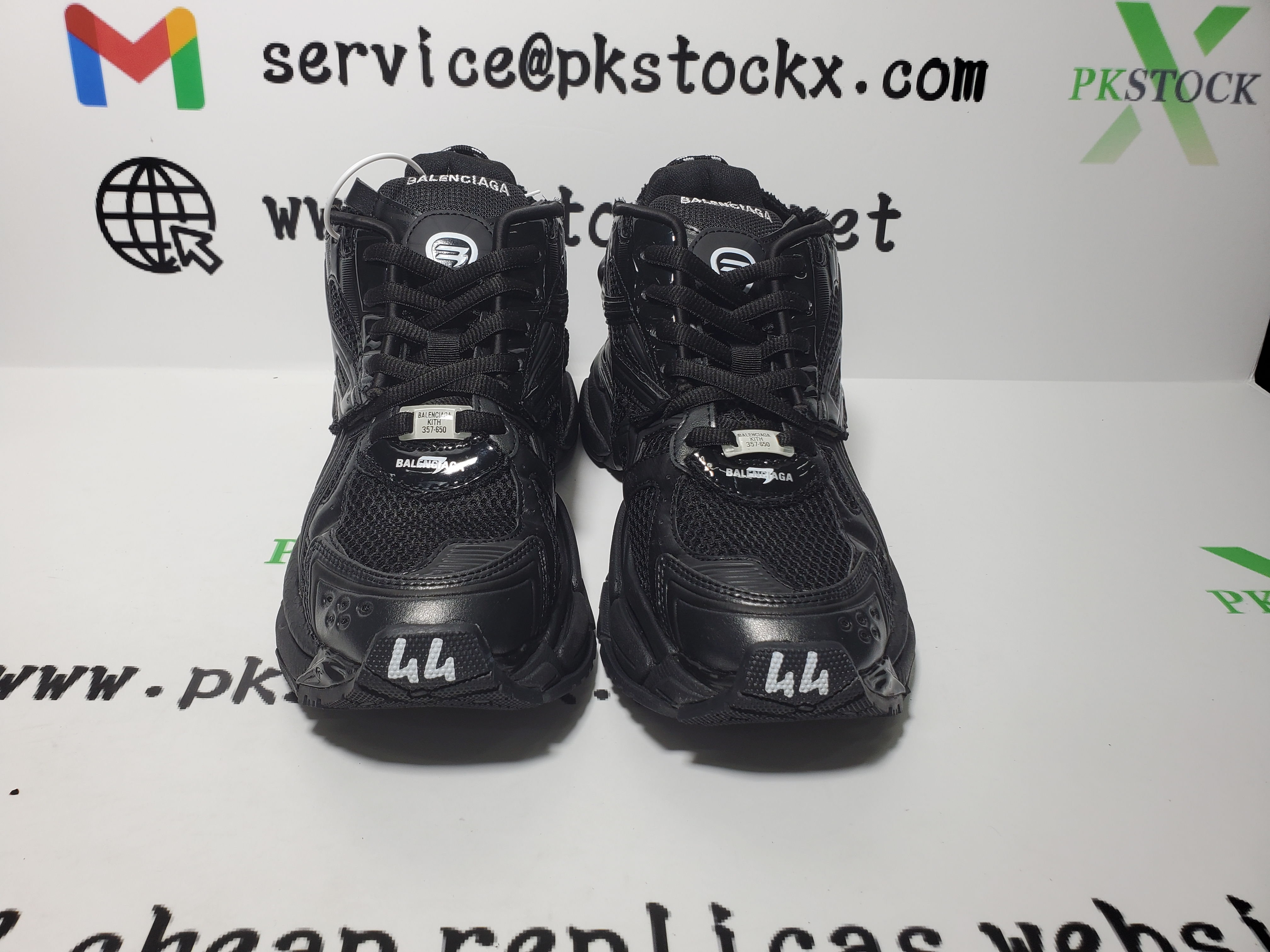 PK God Batch Balenciaga Runner Black review E*** 03