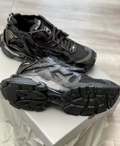PK God Batch Balenciaga Runner Black review J*** 01
