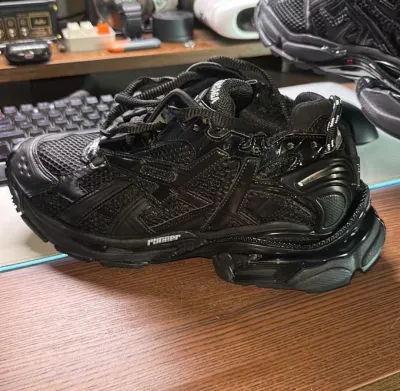 PK God Batch Balenciaga Runner Black review L*** 02