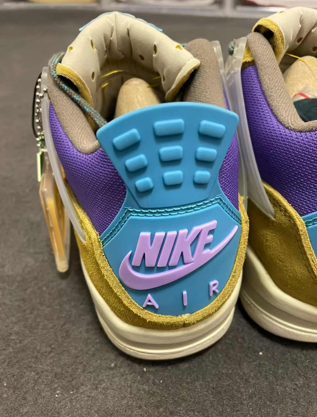 PK God Batch Air Jordan 4 Retro SP 30th Anniversary Union Desert Moss DJ5718-300 review G*** 03