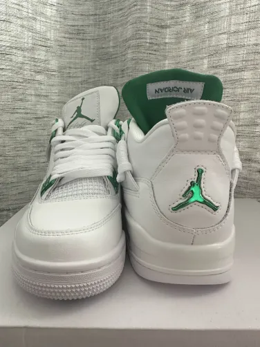 PK God Batch Air Jordan 4 Retro Metallic Green CT8527-113 review K*** 02