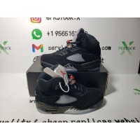 PK God Batch Air Jordan 5 Retro Black Metallic (2016) 845035-003 review 3