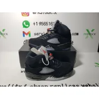 PK God Batch Air Jordan 5 Retro Black Metallic (2016) 845035-003 review 3