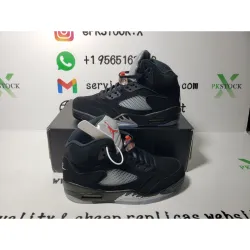 PK God Batch Air Jordan 5 Retro Black Metallic (2016) 845035-003 review Jimmy G 04