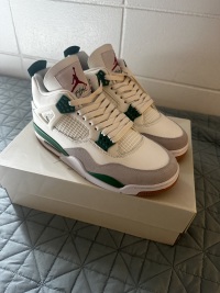 PK God Batch Air Jordan 4 SB Pine Green DR5415-103 review 1