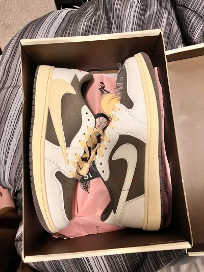 【Flash Sale】Air Jordan 1 Retro Low OG SP Travis Scott Reverse Mocha DM7866-162  review Seth Rankin 01