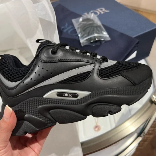 PK God Batch Dior B22 Black Silver 3SN231ZNG_H969 review 